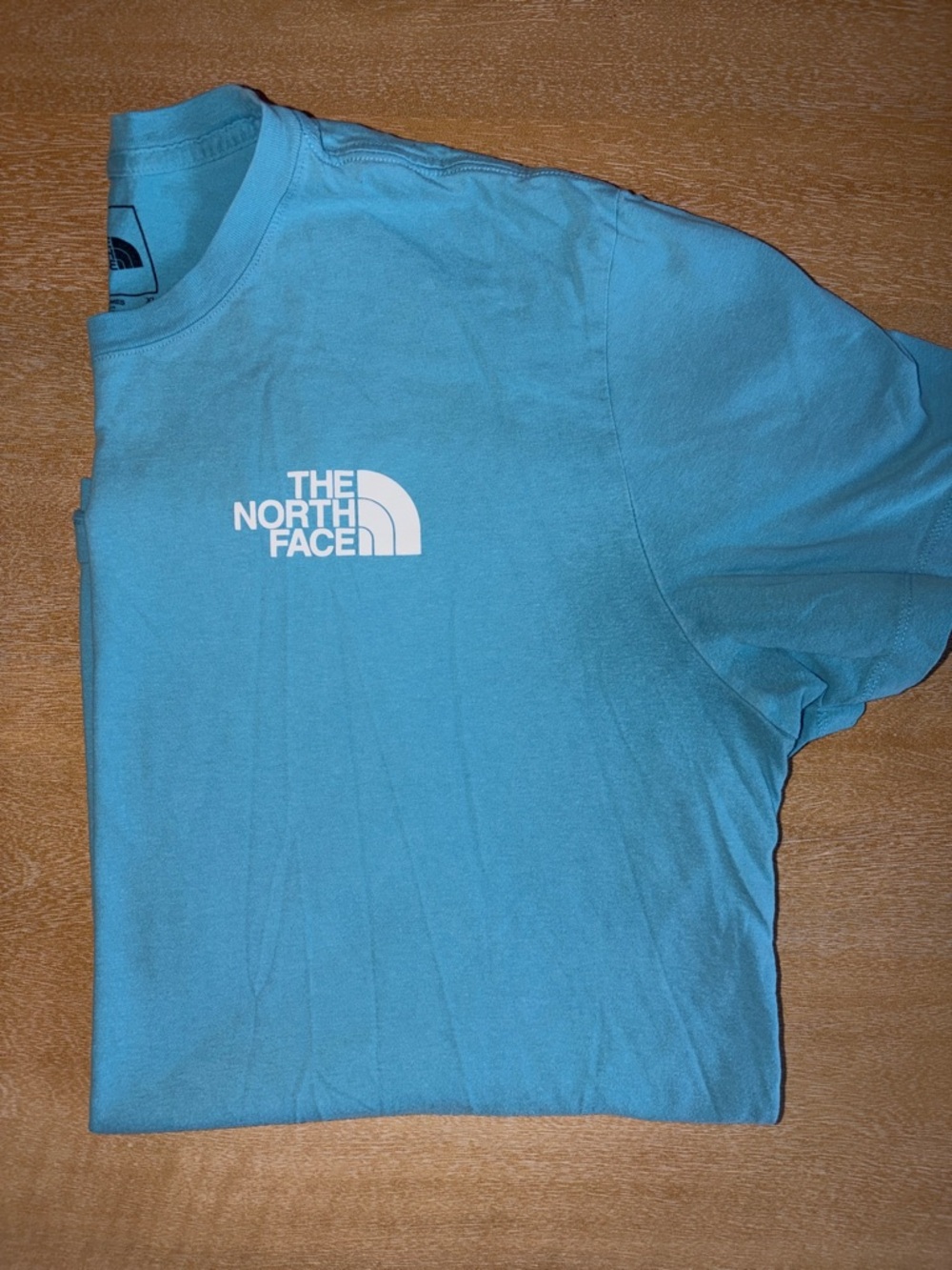 The North Face Short Sleeve Logo Tee - Aqua